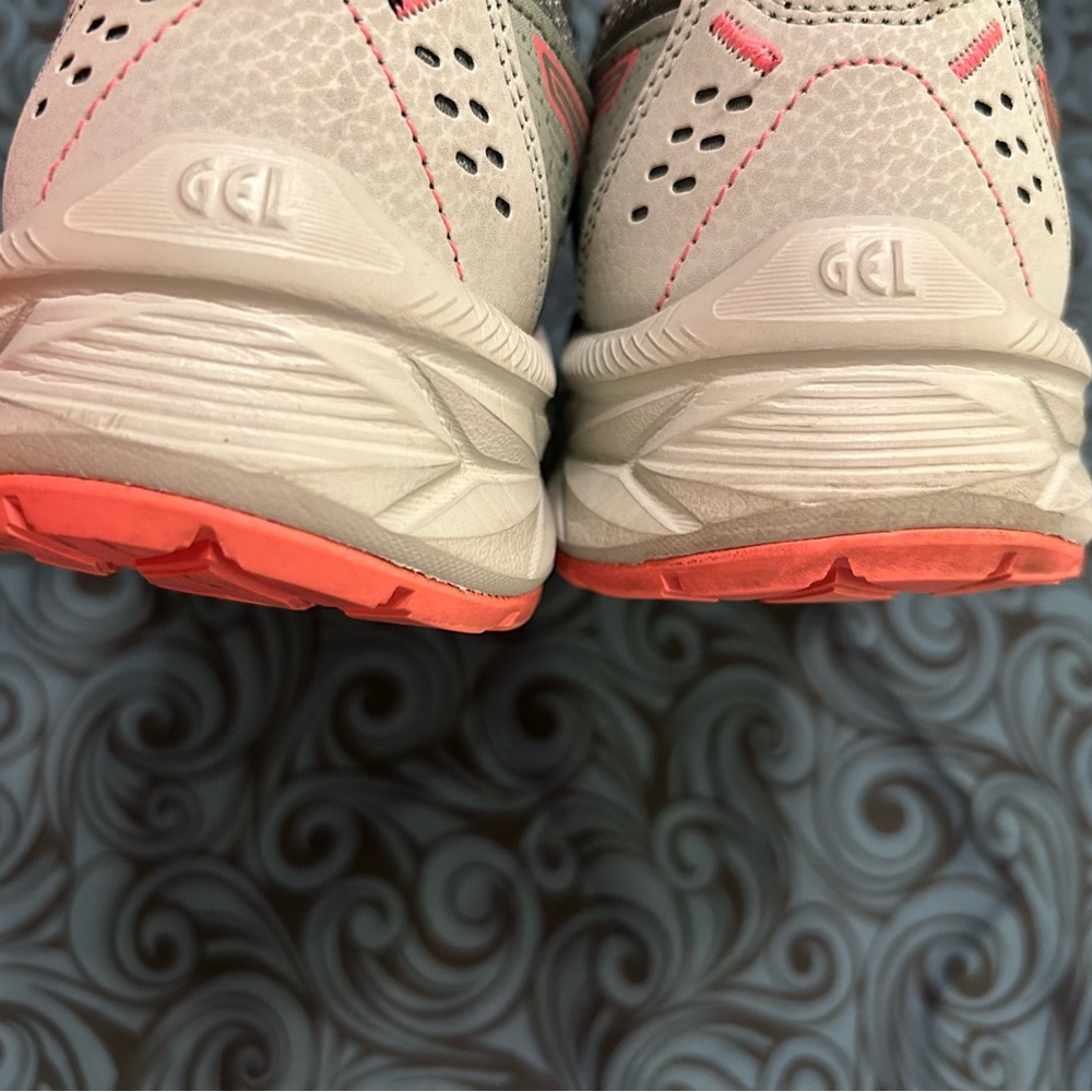 ASICS Women's Gel-Venture 9 Athletic Shoes - Ivy and Papaya - Picture 6 of 9
